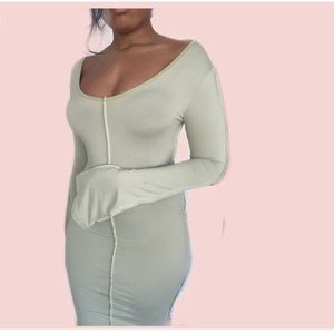 One shoulder dress